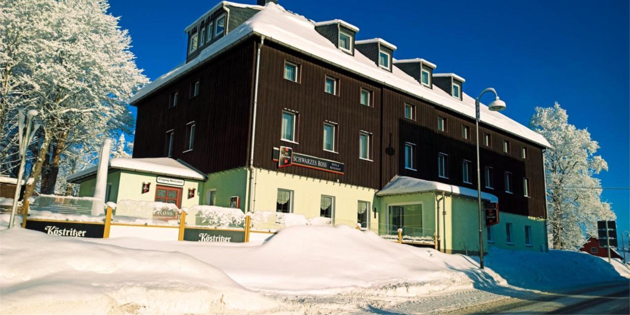 Schwarzes Ross Hotel & Restaurant Oberwiesenthal Buitenkant foto